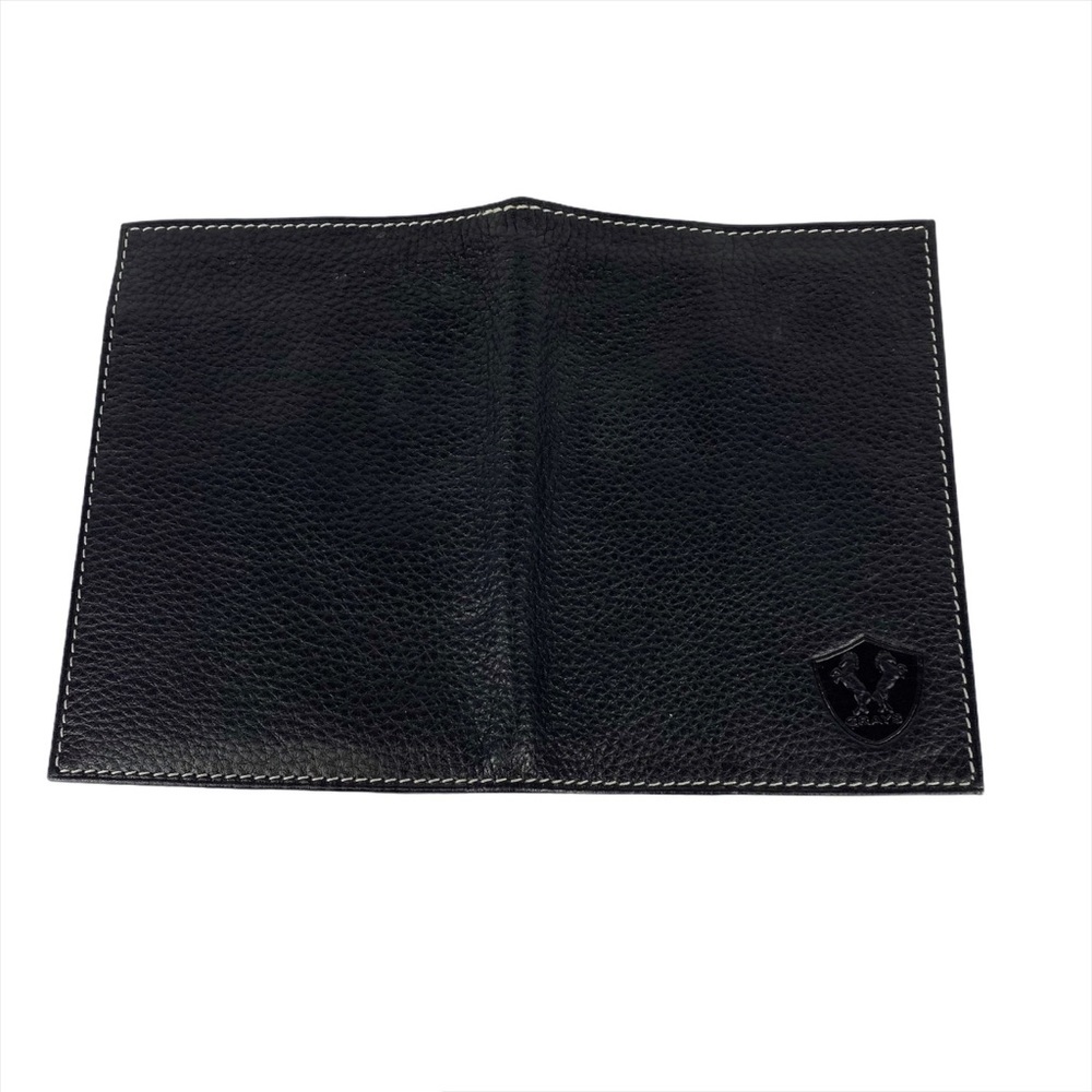 Grays - Stuart Grays of London leather passport cover NWOT black & purple unisex - Picture 11 of 16